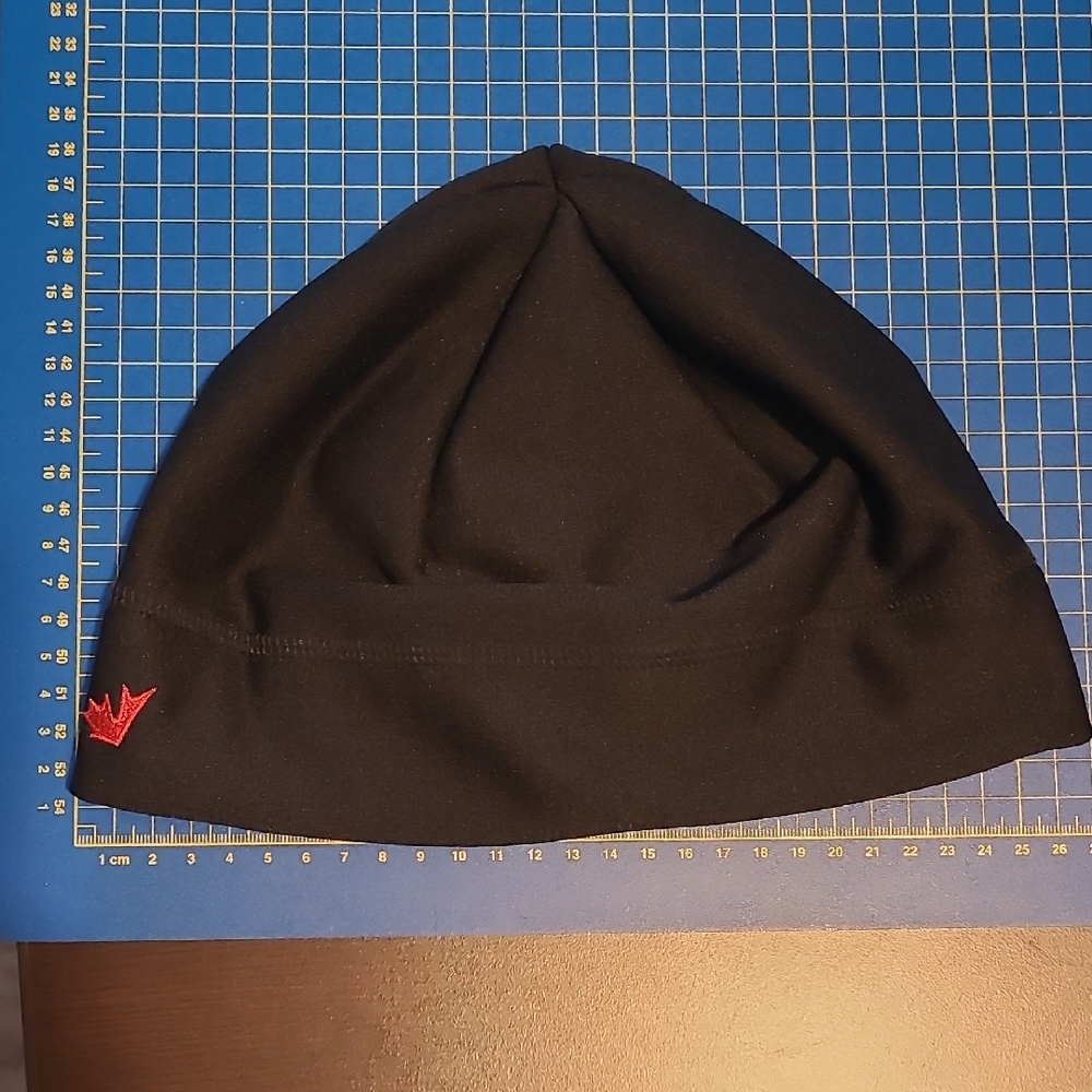 Baffin Black Beanie with Red Logo